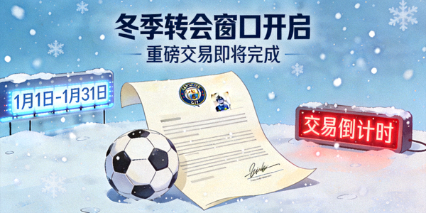 冬季转会窗口开启，重磅交易即将完成